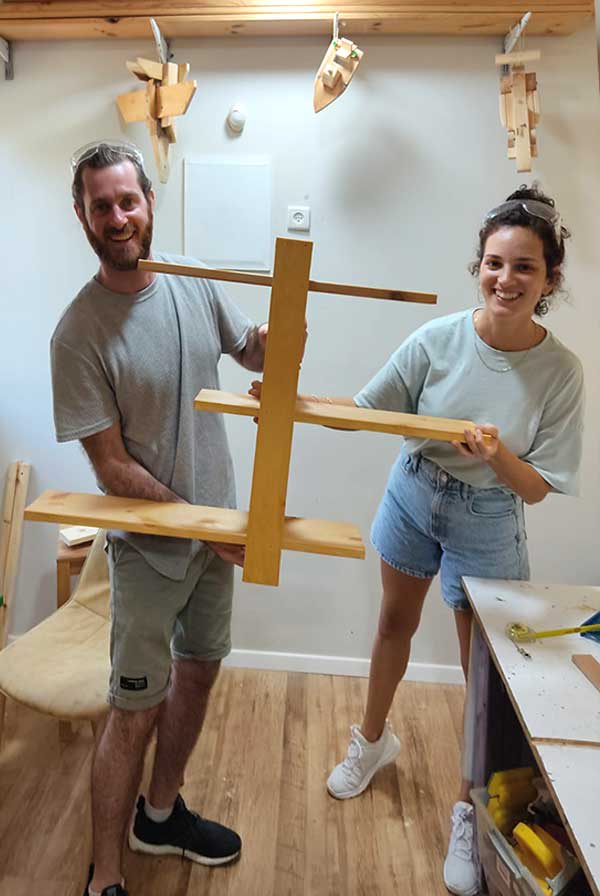 סדנה זוגית עם תוצר ביד