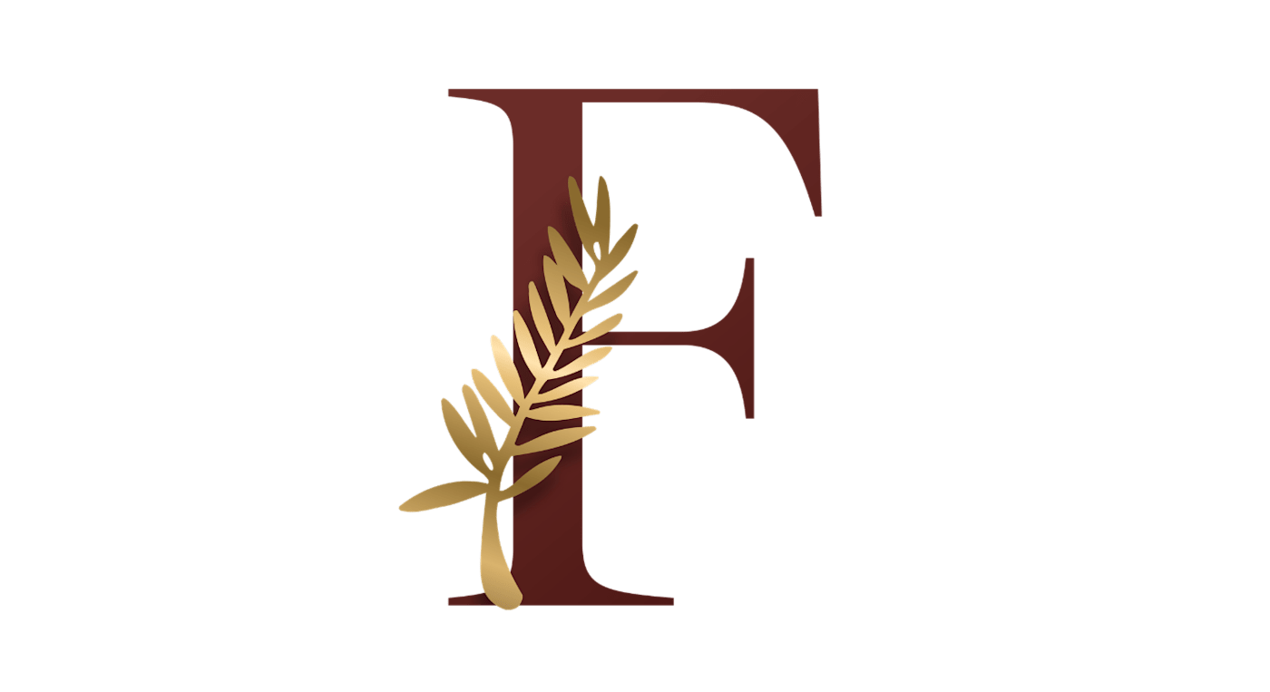 Illustration des Buchstabens F, symbolisch für das Filmfestival in Cannes
