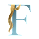 Illustration des Buchstabens F, symbolisch für Fluid Fashion