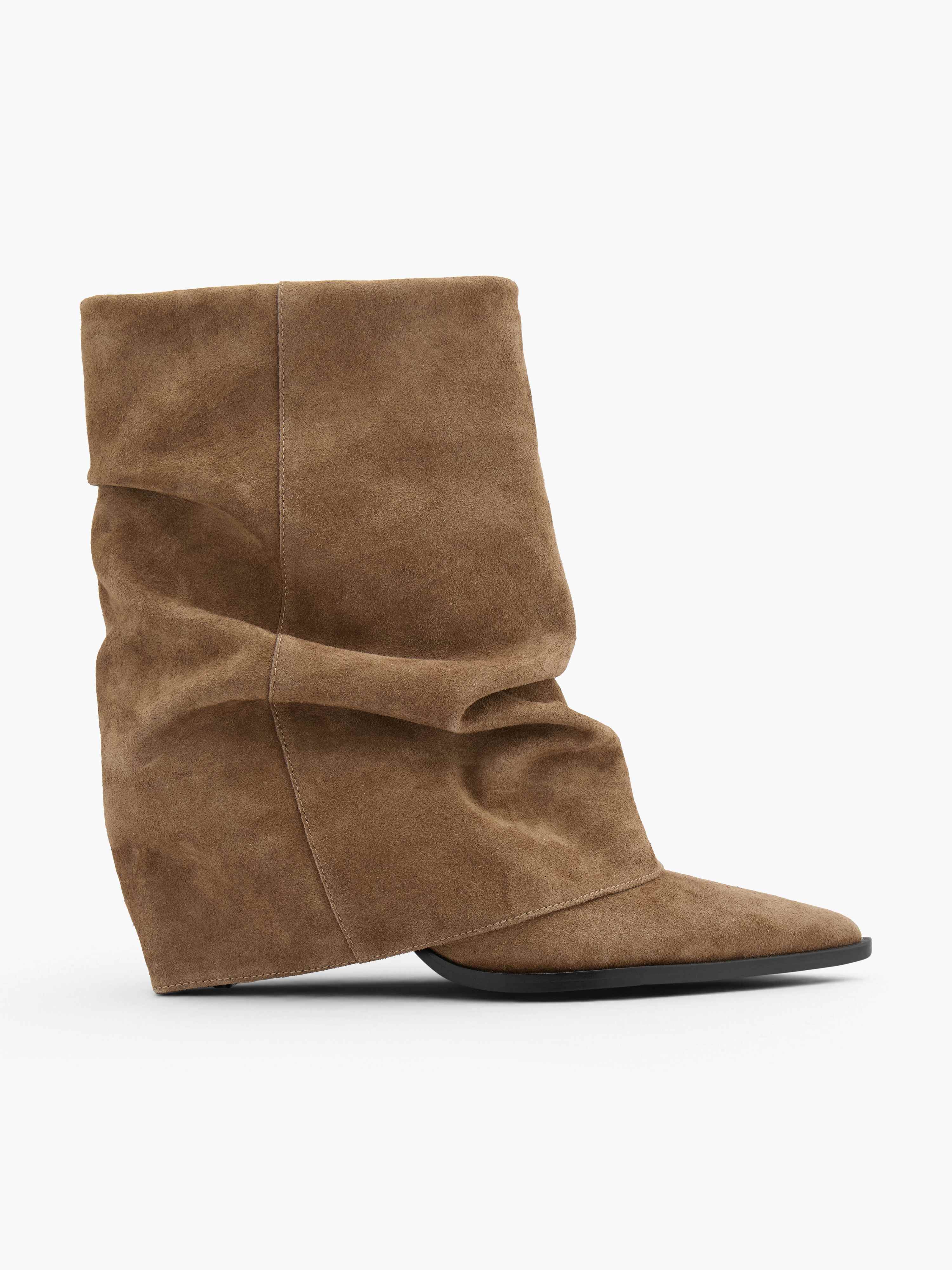 Hellbrauner Shark Boot als Stiefelette