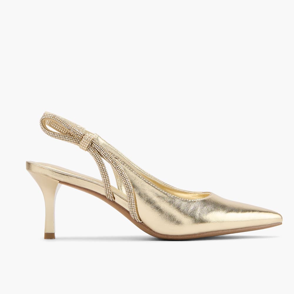 Eleganter Heel in Slingback-Optik