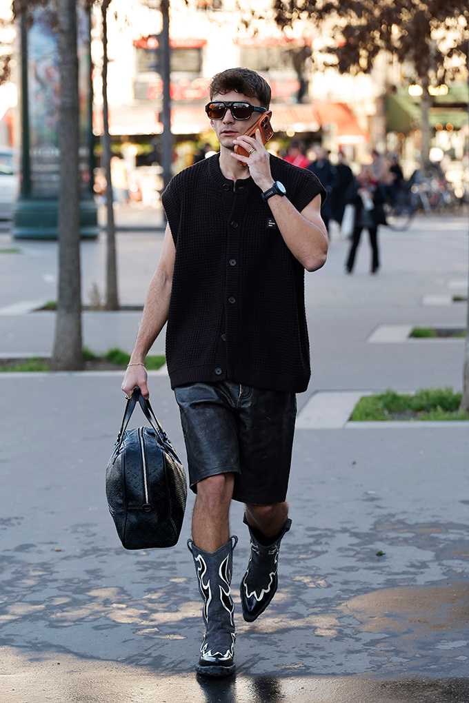 Person im Casual Western-Style Outfit