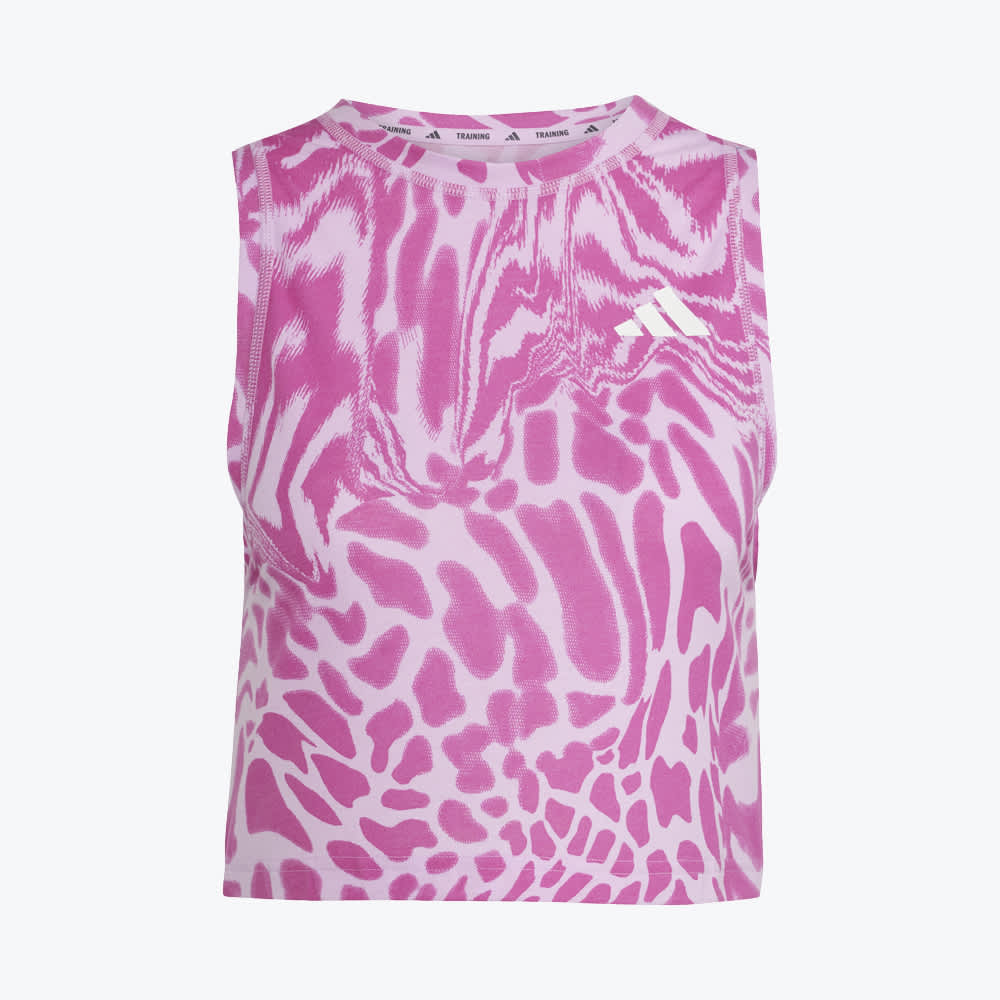 Shirt mit crazy Tie Dye Muster in Pink, wirkt fast wie ein Animal-Print