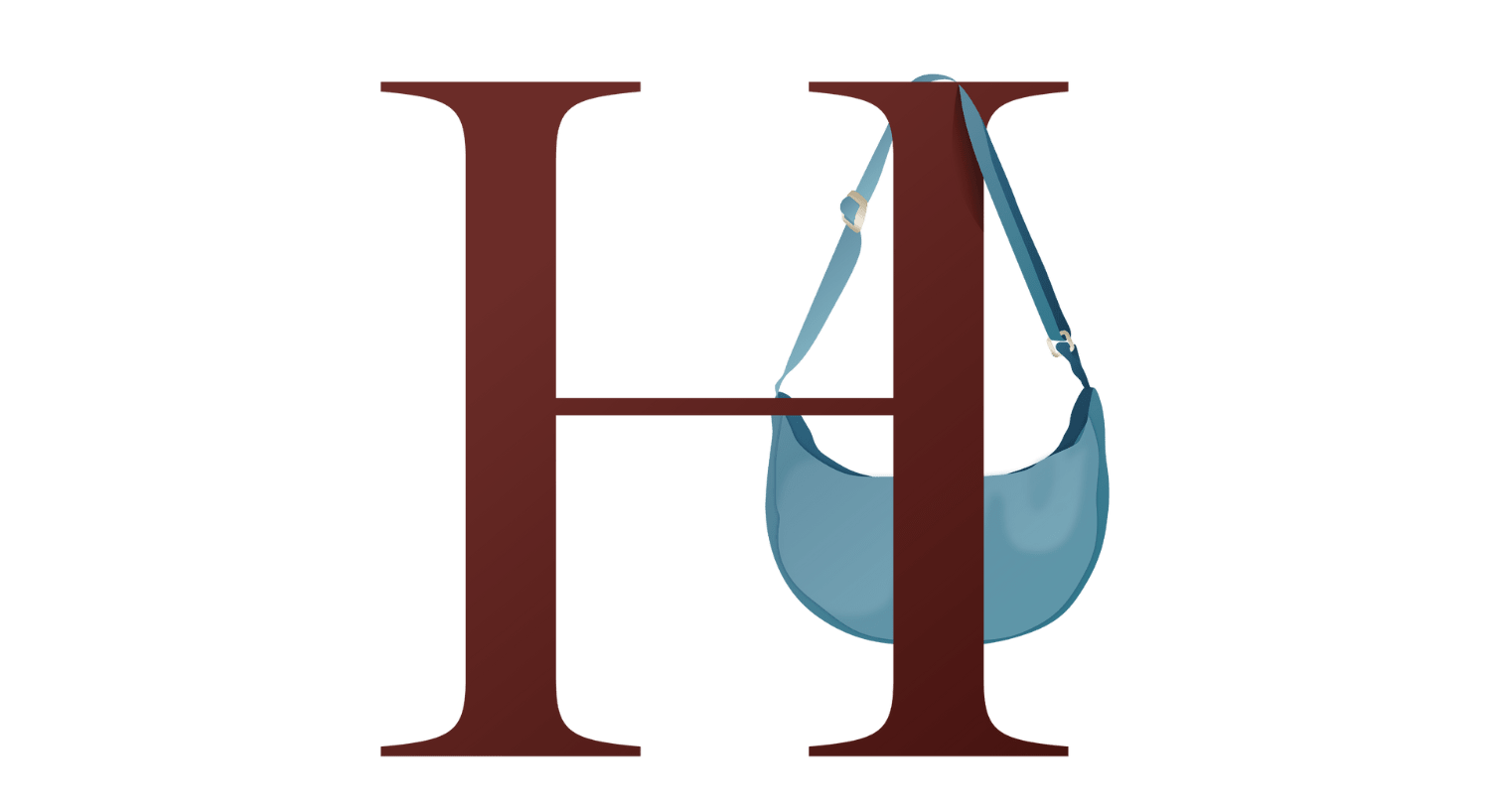 Illustration des Buchstabens H, symbolisch für Halfmoon Bags