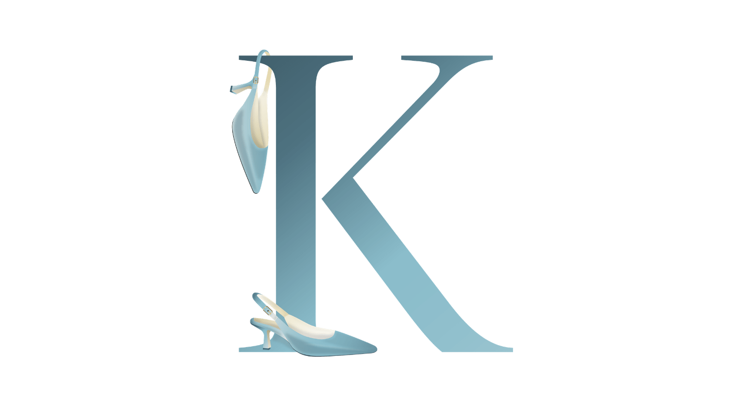 Illustration des Buchstabens K, symbolisch für Kitten Heels