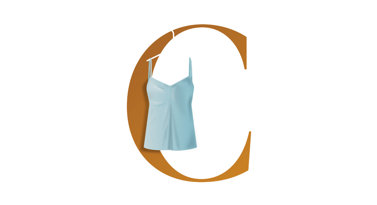Illustration des Buchstabens C, symbolisch für Camisole Style