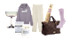 Collage aus sieben Essentials für einen Spieleabend