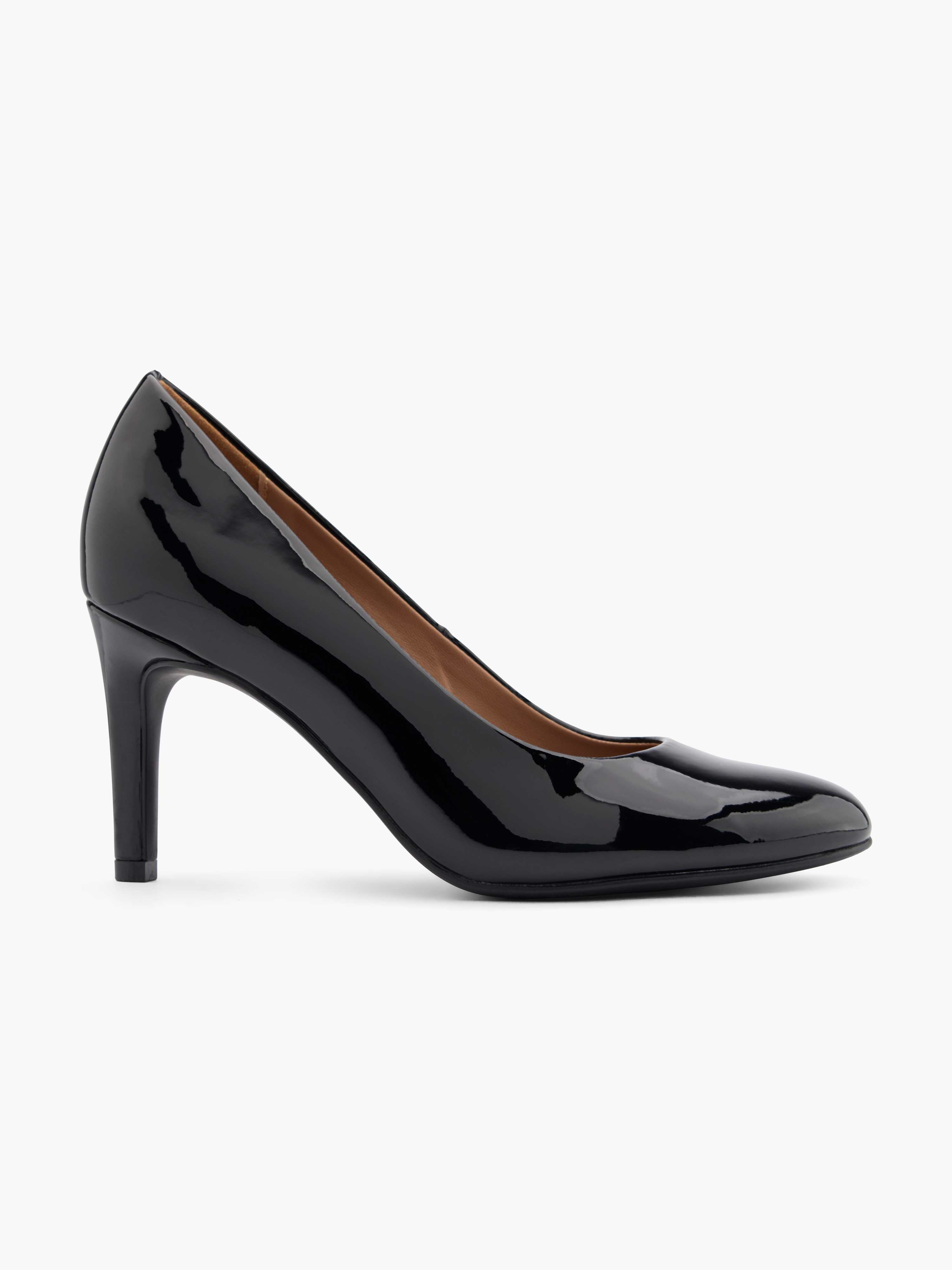 Schlichte schwarze Pumps