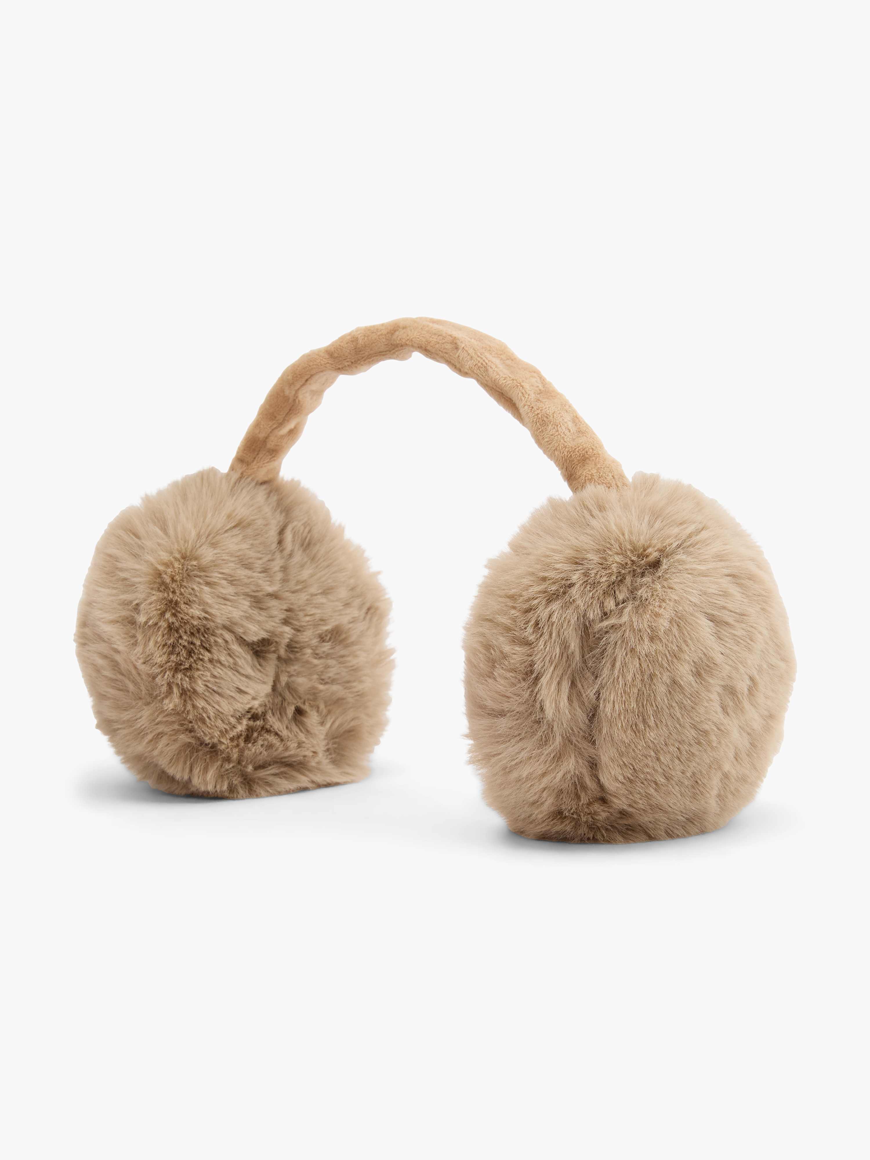 Teddy-Ohrenschützer in Hellbraun