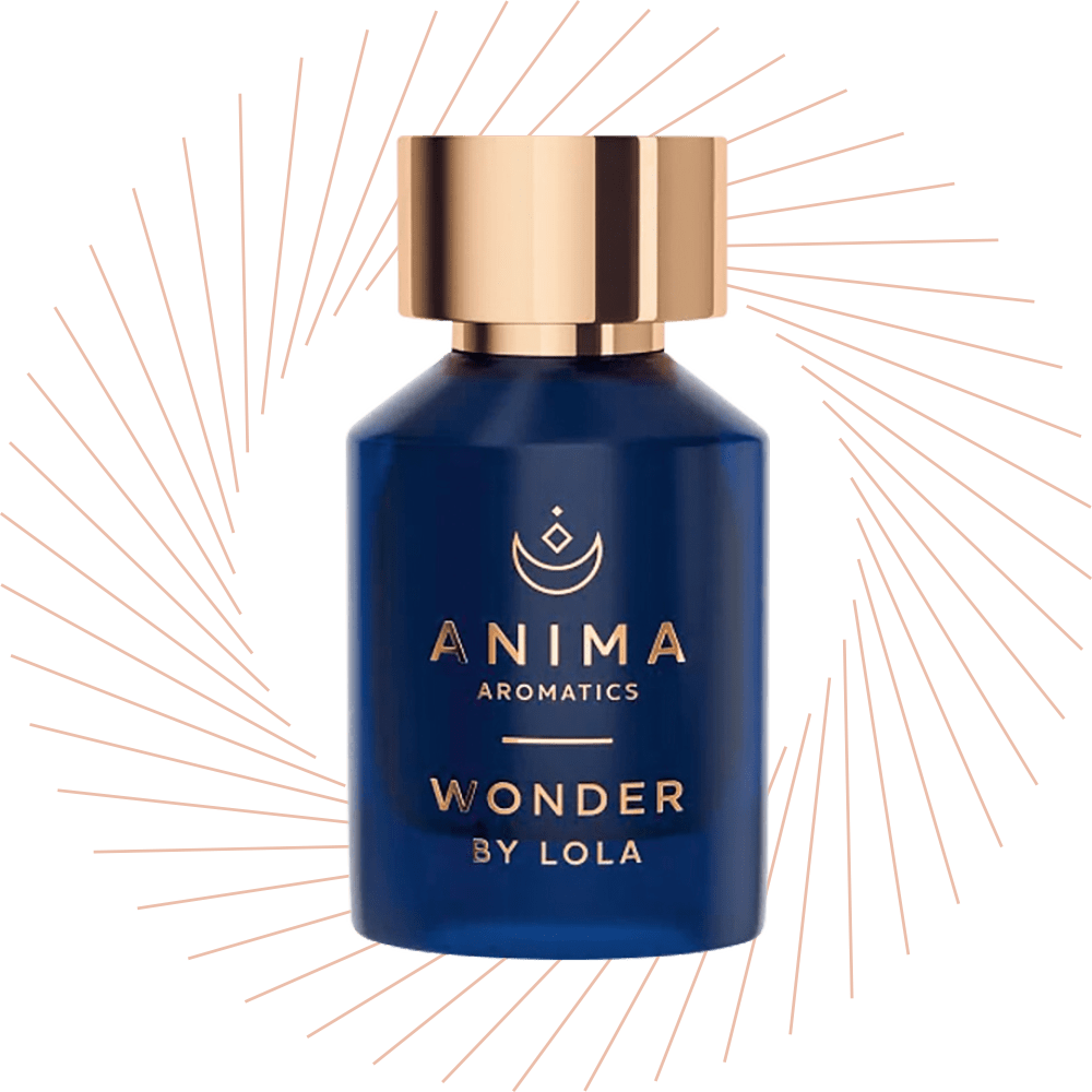 Parfum-Flasche "Wonder" der Marke Anima Aromatics