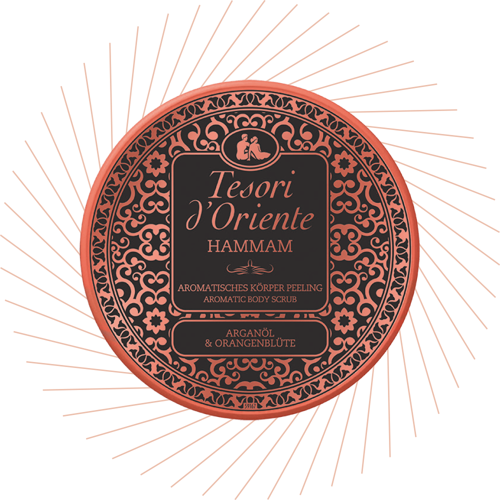 Logo der Hammam-Pflegeserie von Tesori d´Oriente