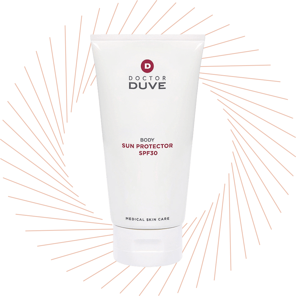 Sonnenschutzcreme der Marke Doctor Duve