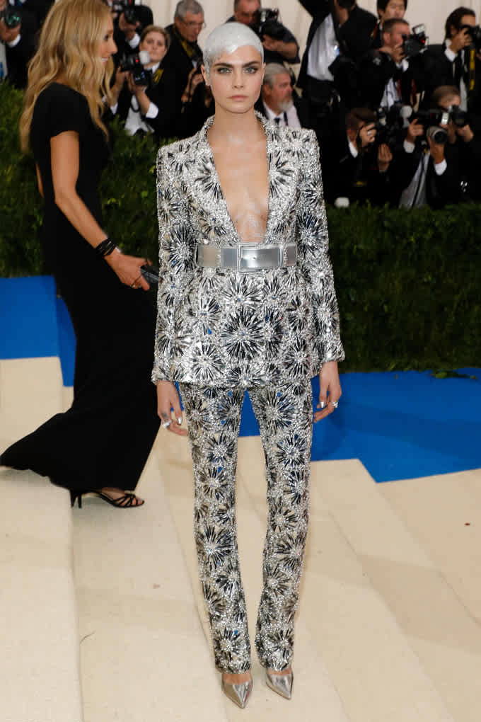 Cara Delevingne bei der Met Gala 2017
