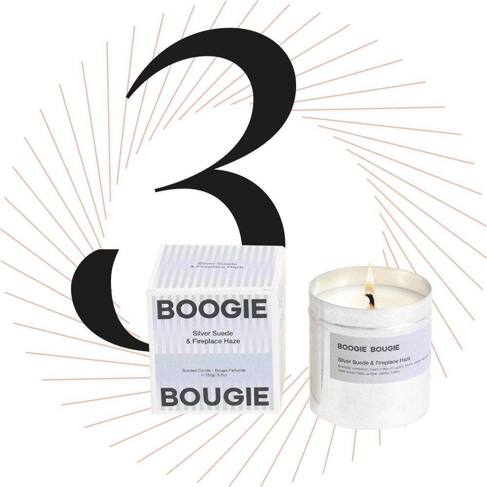 Duftkerze der Marke Boogie Bougie