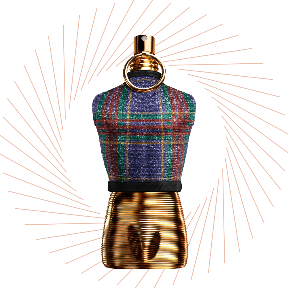 Ein elegant gestalteter Parfum-Flacon