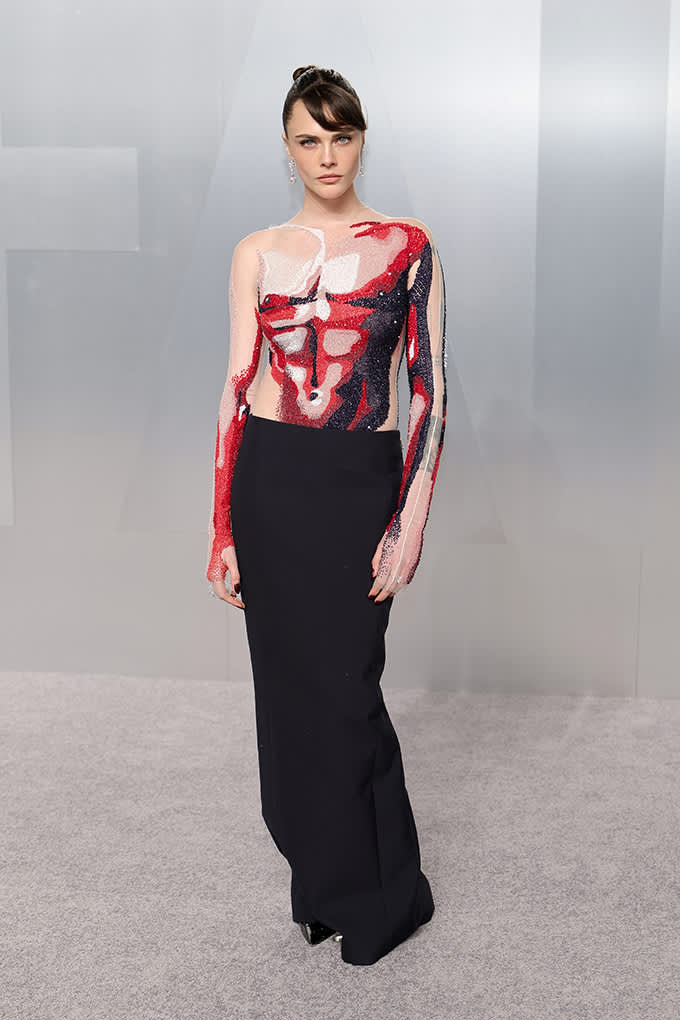 Schauspielerin Cara Delevingne auf der Vanity Fair Oscar Party 2026