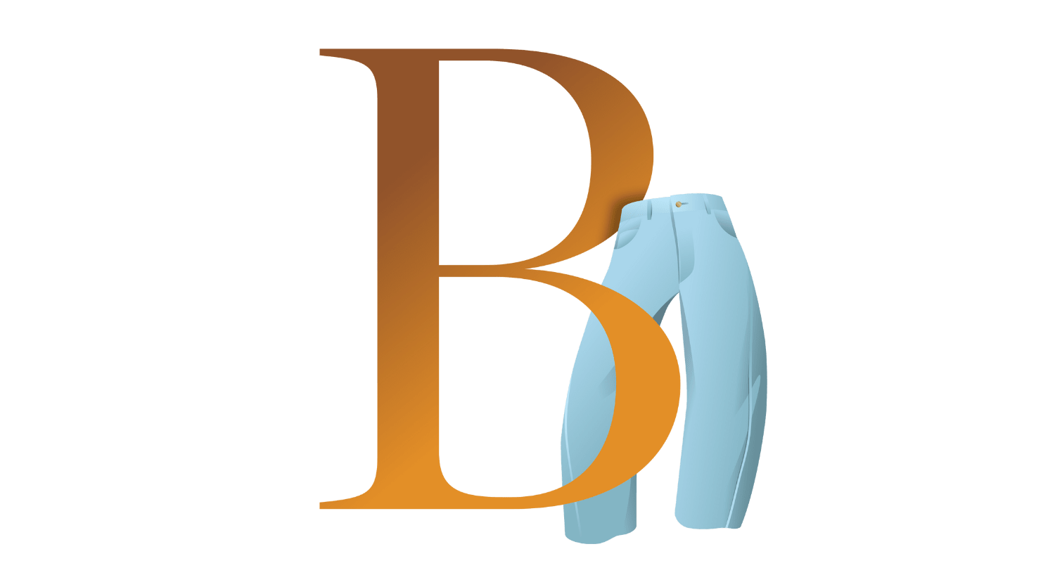 Illustration des Buchstabens B, symbolisch für Barrel Jeans