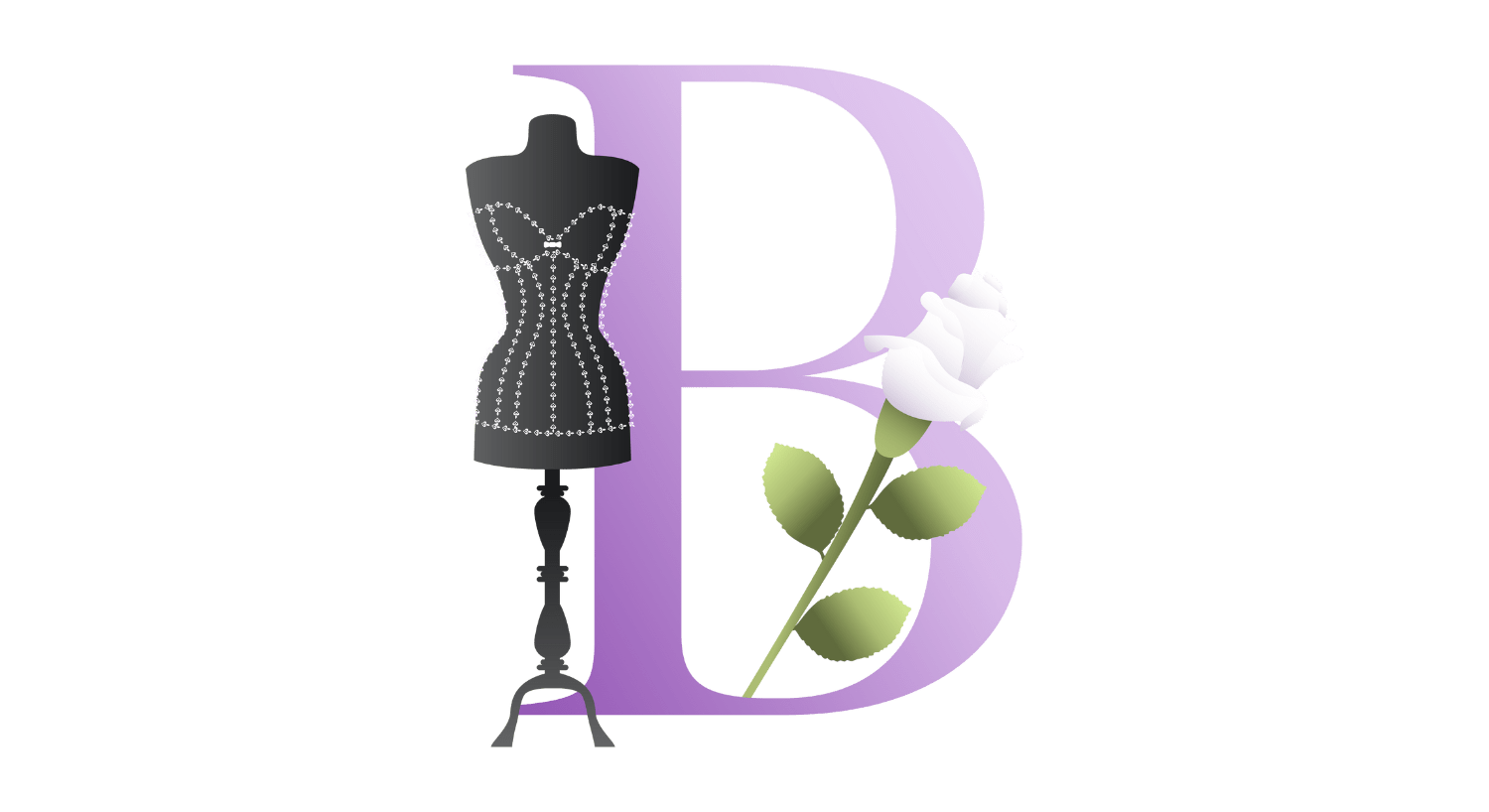 Illustration des Buchstabens B, symbolisch für das Boudoir