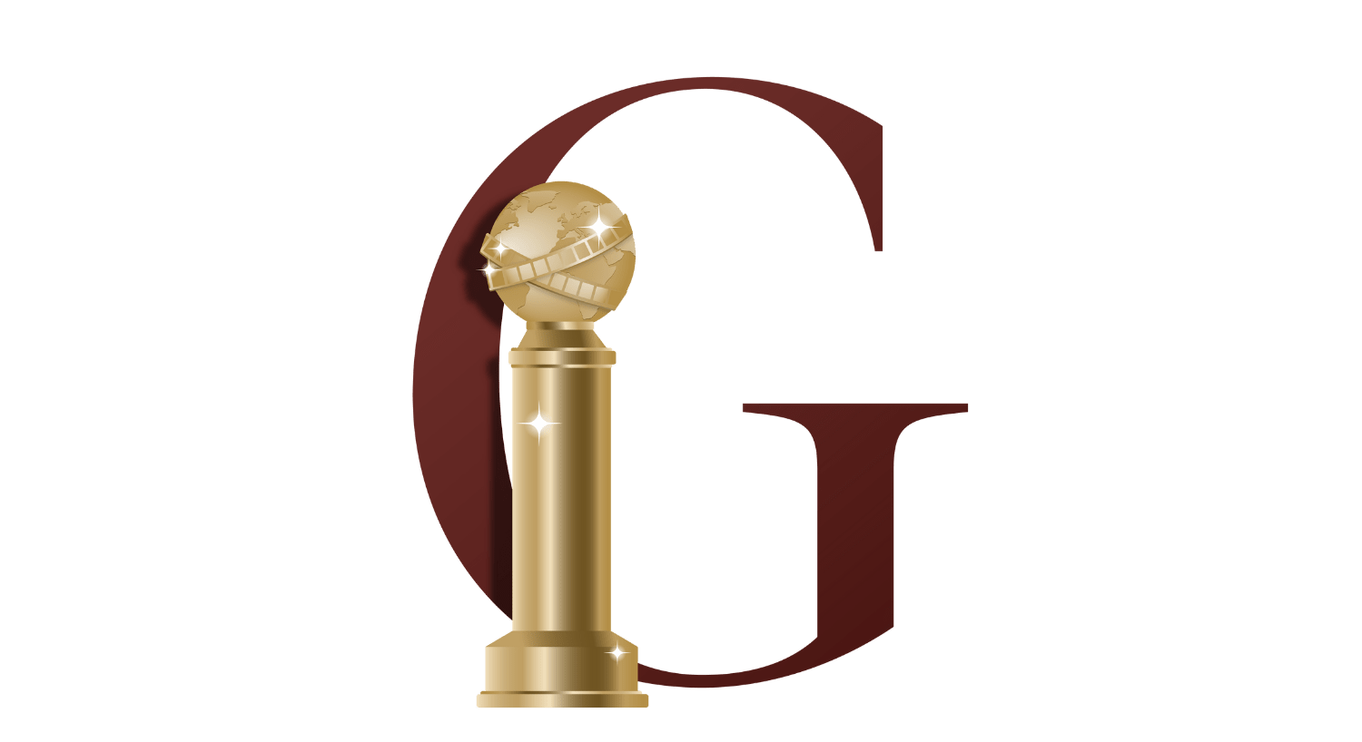 Illustration des Buchstabens G, symbolisch für die Golden Globes