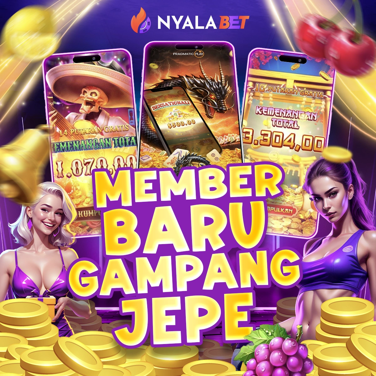 Product image Nyalabet Situs Slot Online Gacor Gampang Maxwin 2025