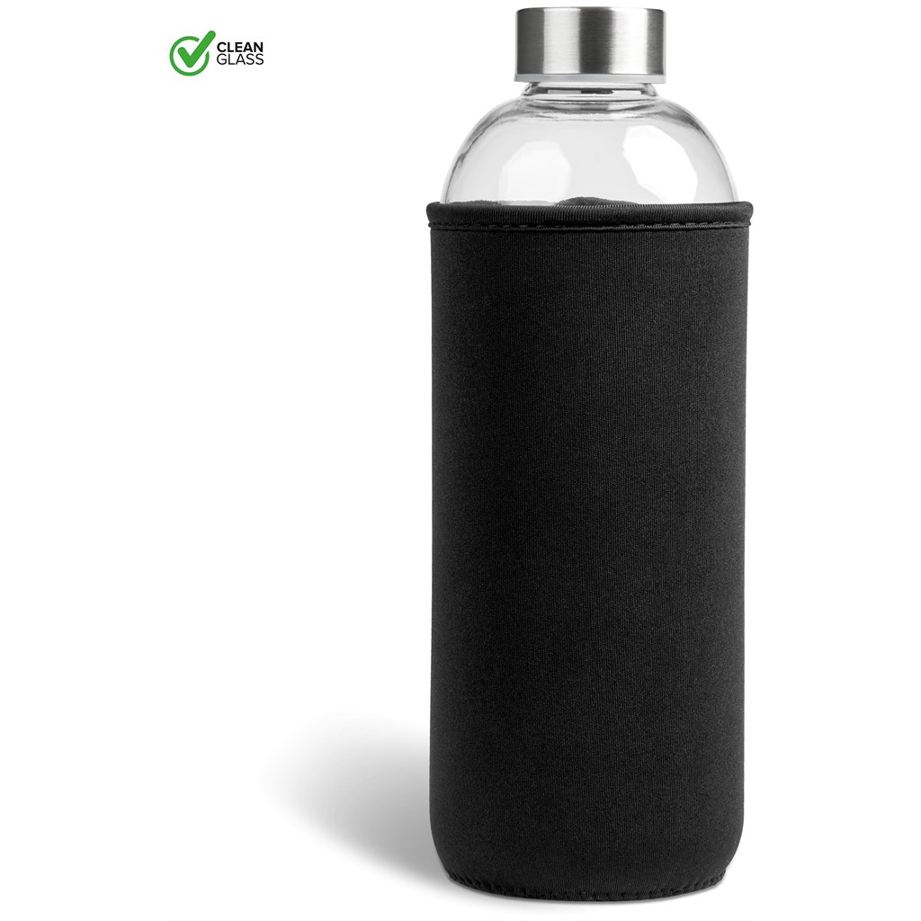 Jumbo Glass Water Bottle - 1 Litre - Image 6814ddcb5c52cd506a6ecc26