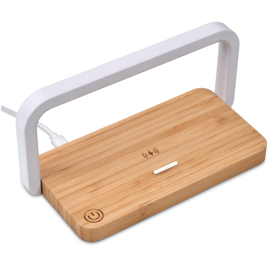Yoru Bamboo Wireless Charger & Night Light - Image 6819ee9866839a50a0736793