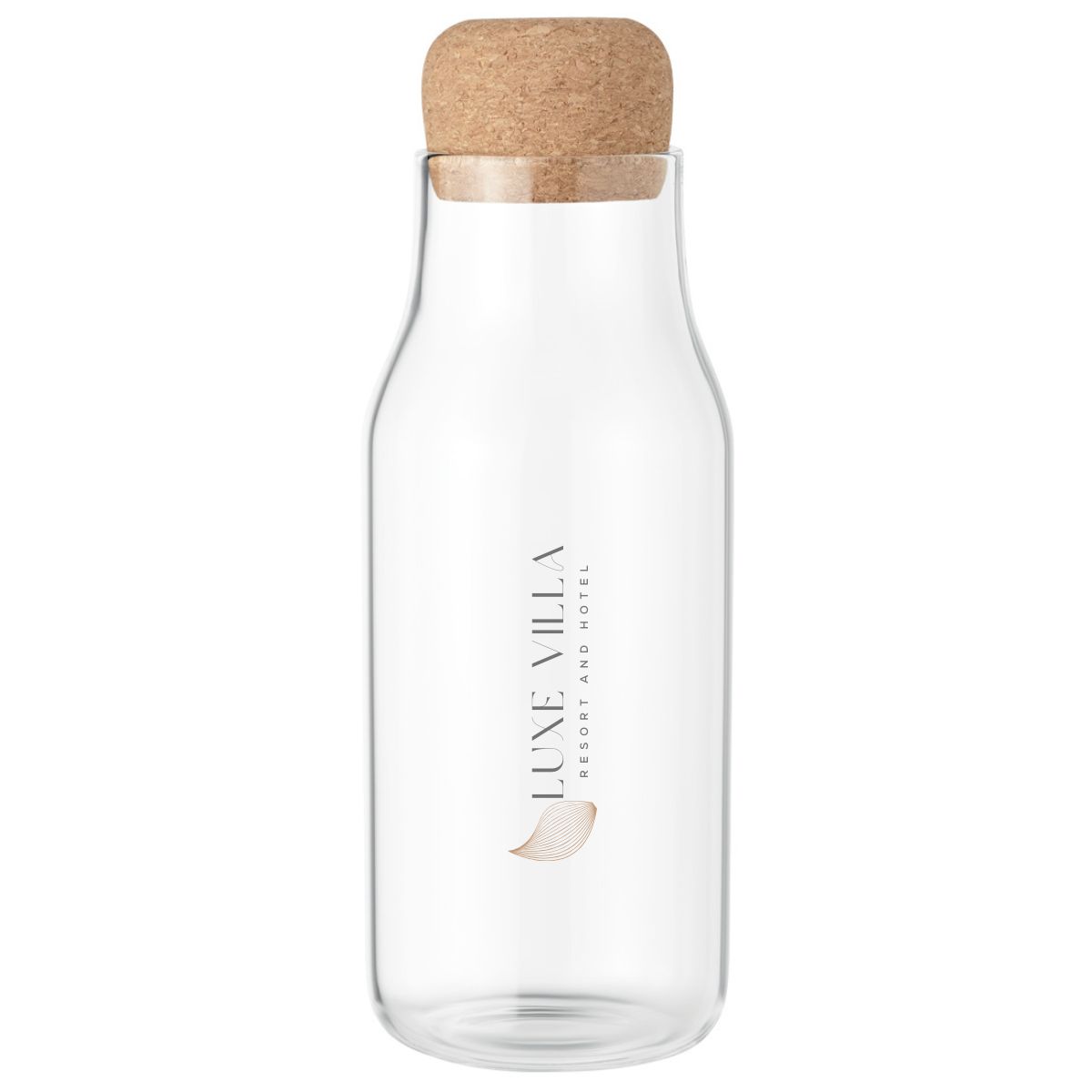650ml Natural Glass Bottle - Image 682ef295e4ee6b8e2a9a37d7