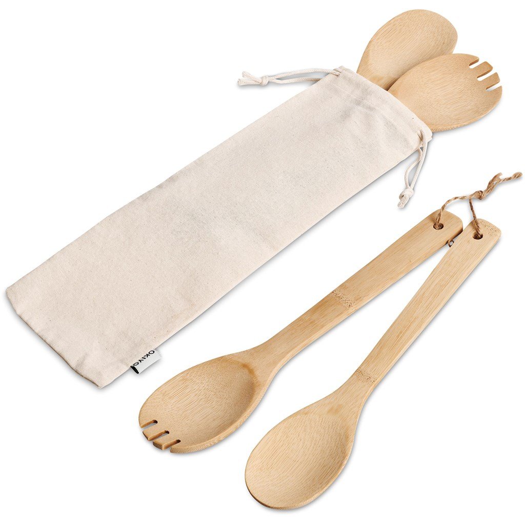 Shinsen Bamboo Salad Servers - Image 687f8c2cb8ab415cca2348a2