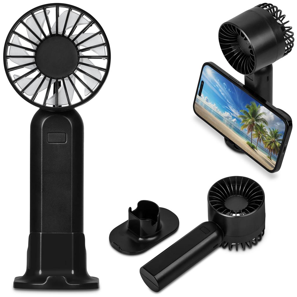 Laqueta Rechargeable Handheld Mini USB Fan - Image 68b553244ffa6a79b6f806fd
