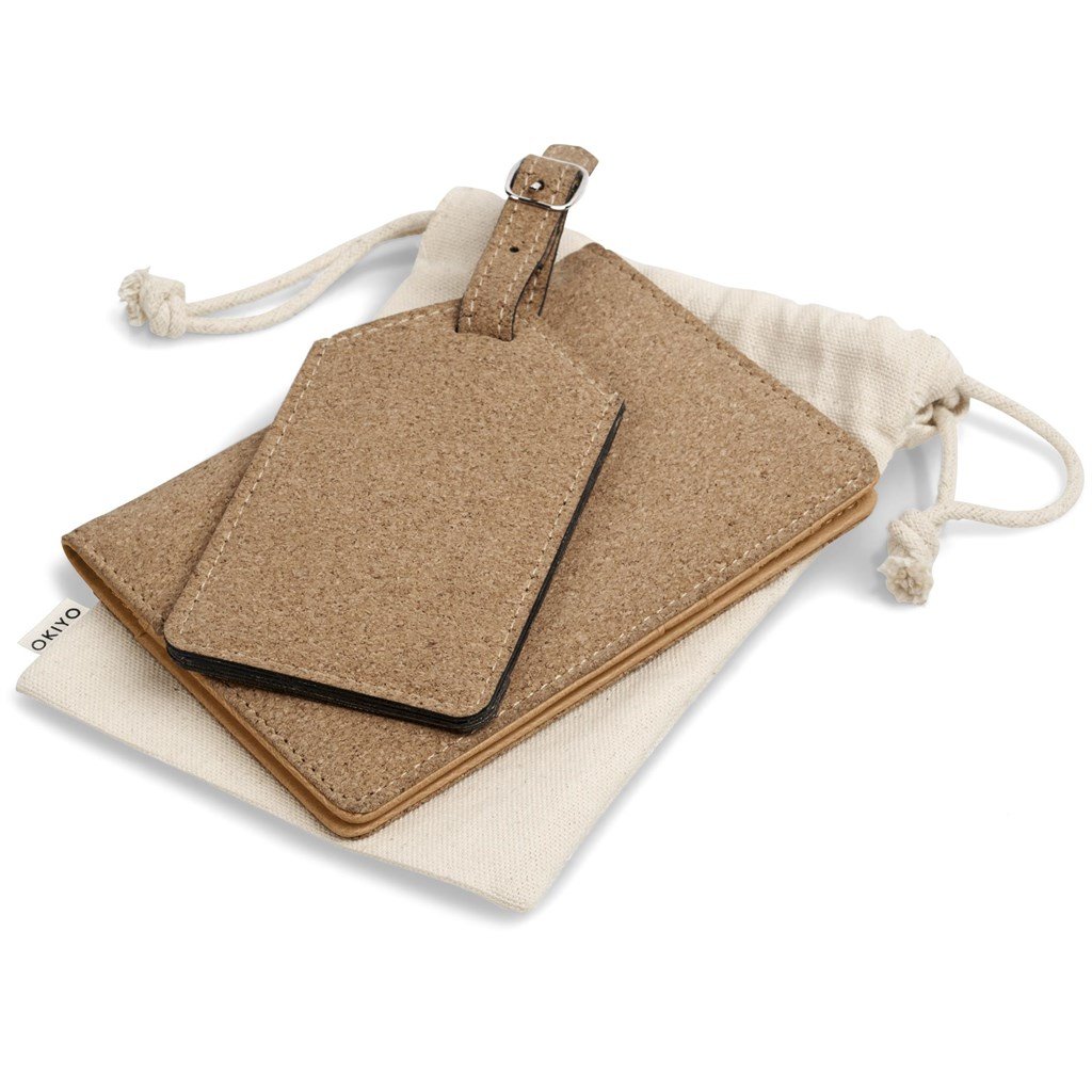 Bouken Cork Travel Gift Set - Image 68be9c8e20f048f5cac76a18