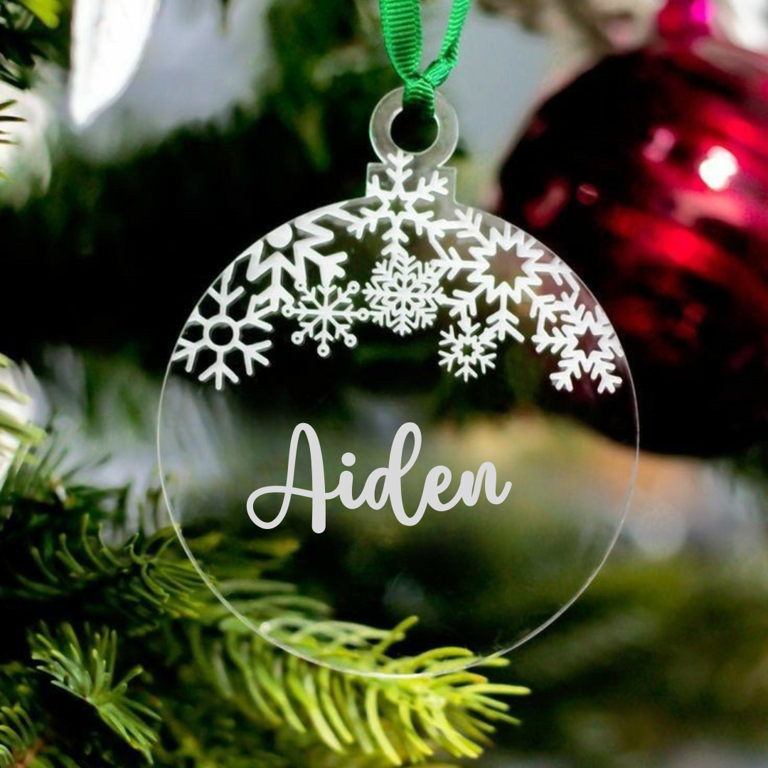 Acrylic Christmas Bauble