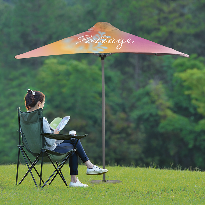 Alumium 2.2m x 2.2m Umbrella