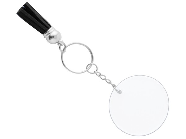Acrylic Keychain with Tassles - Image 68ca803cba61d0475c984807