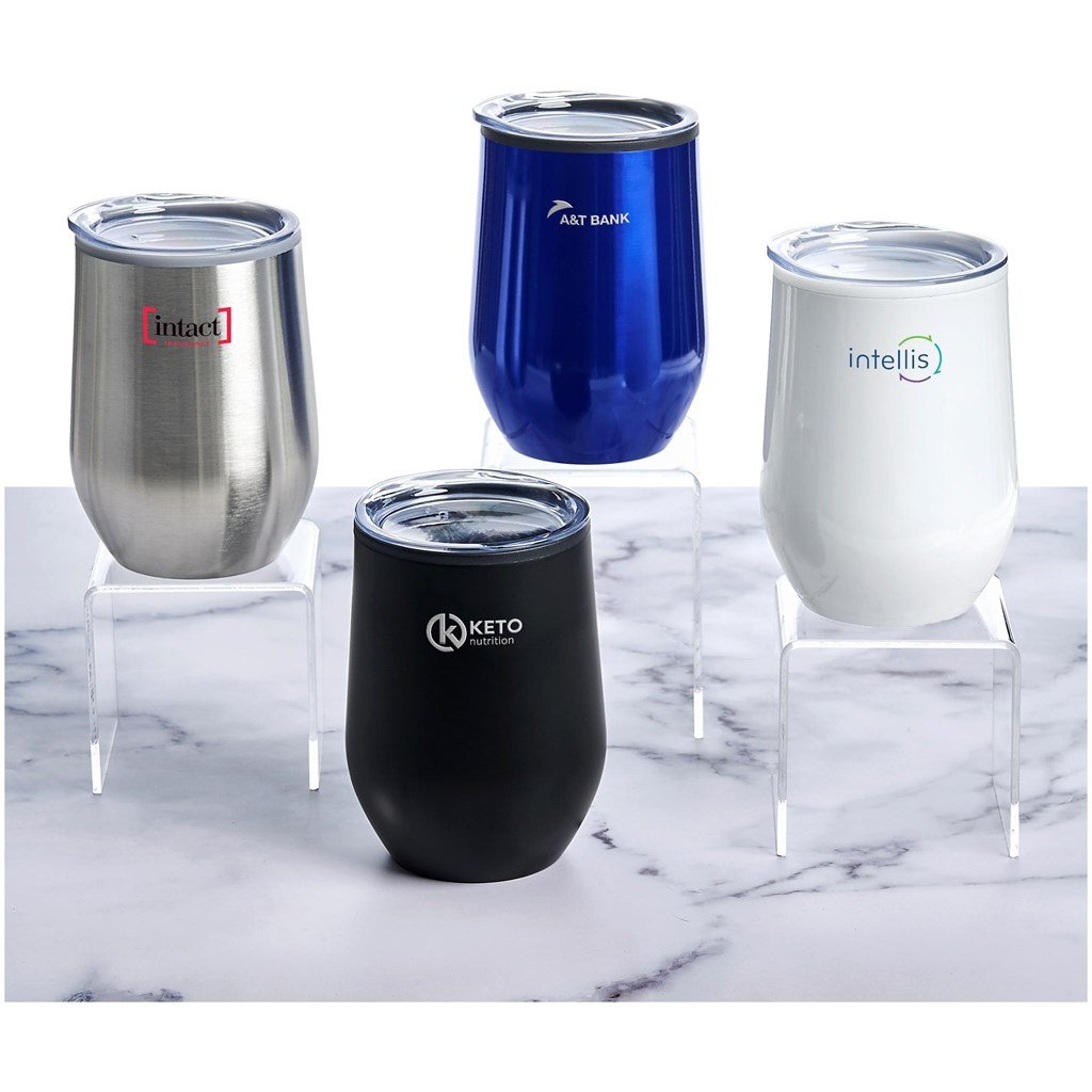 Madison Stainless Steel & Plastic Double-Wall Tumbler - 350ml