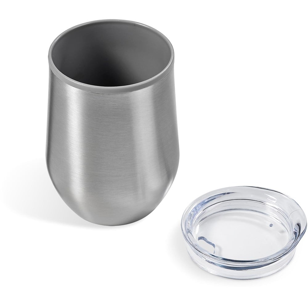 Madison Stainless Steel & Plastic Double-Wall Tumbler - 350ml - Image 68f8af5e74995bfa24328c43