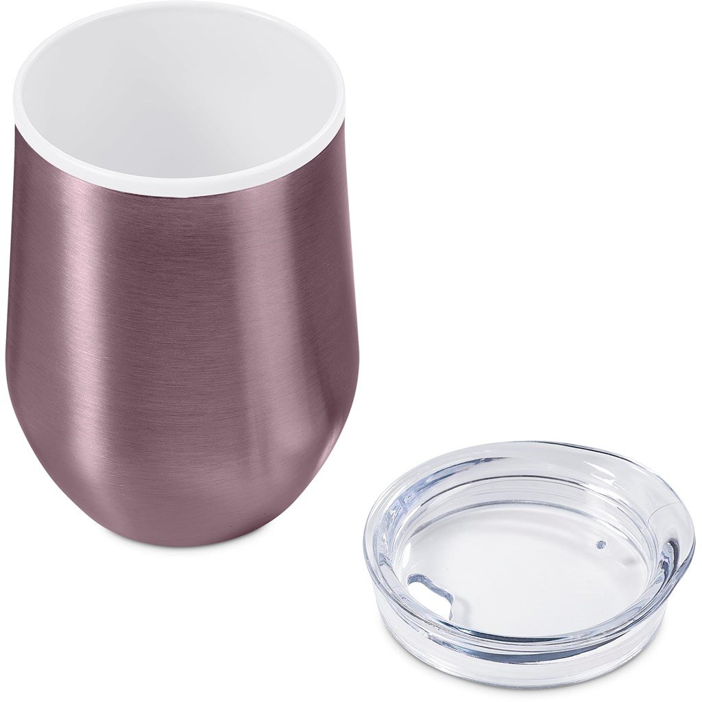 Vogue Madison Stainless Steel & Plastic Double-Wall Tumbler - 350ml - Image 68f914d774995bfa24328cb4