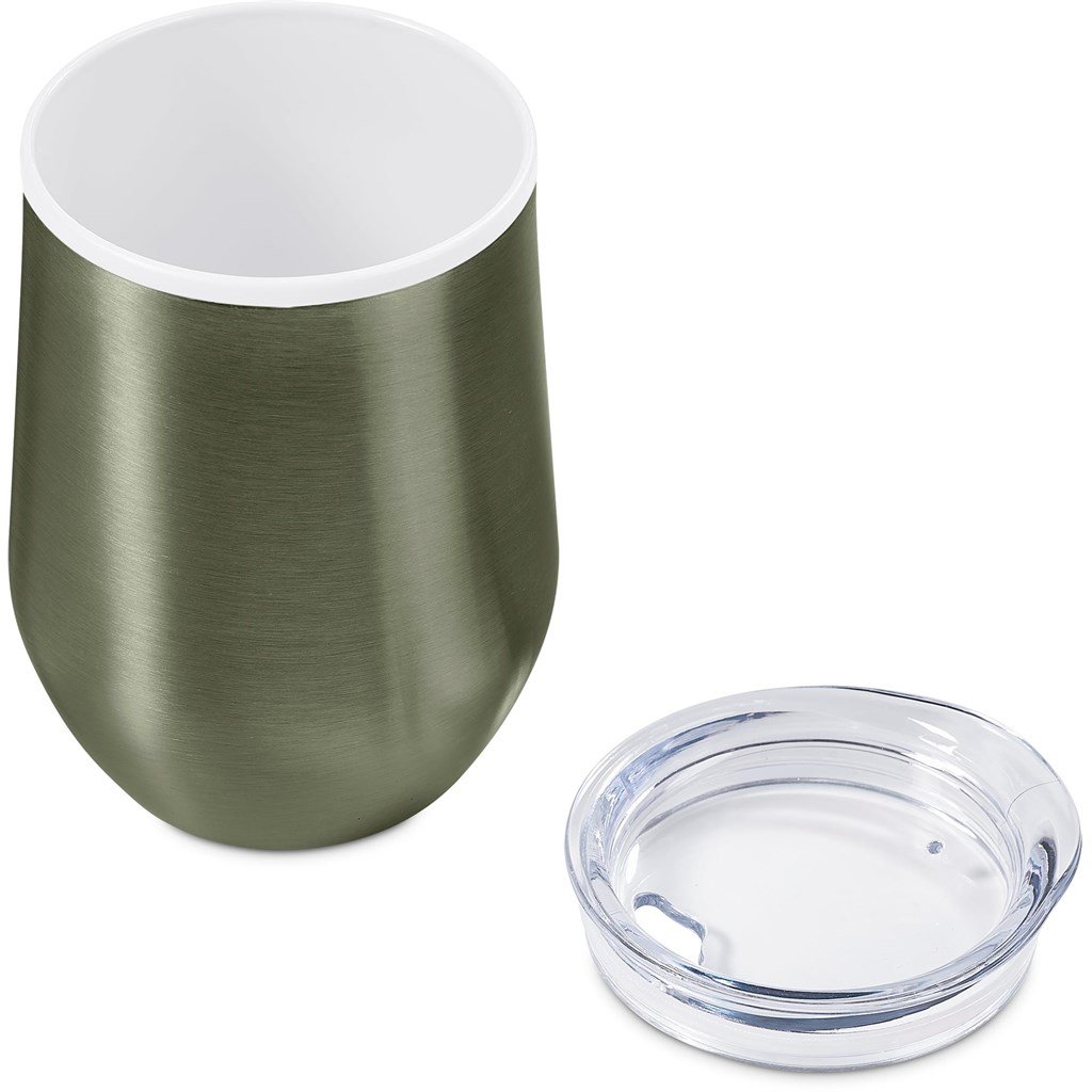 Vogue Madison Stainless Steel & Plastic Double-Wall Tumbler - 350ml - Image 68f914d774995bfa24328cb1