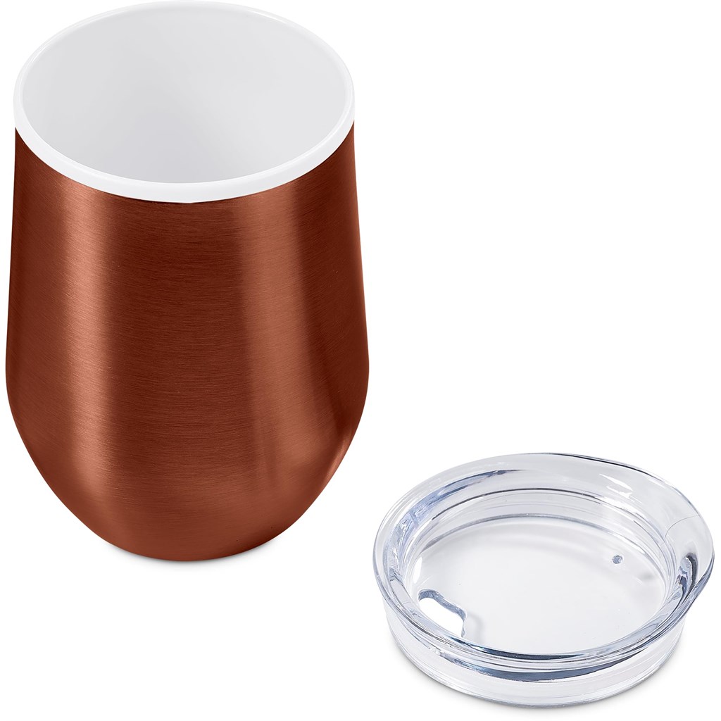 Vogue Madison Stainless Steel & Plastic Double-Wall Tumbler - 350ml - Image 68f914d774995bfa24328cb7