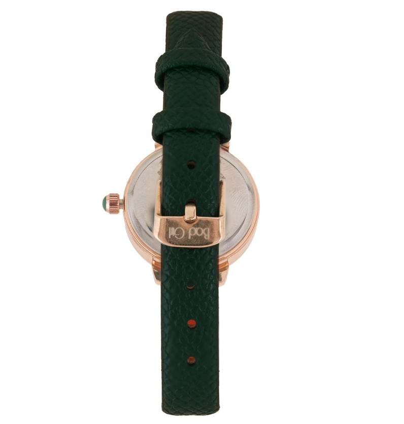 Bad Girl Emerald Stones PU Watch - Image 6917272222b5379a995682ca