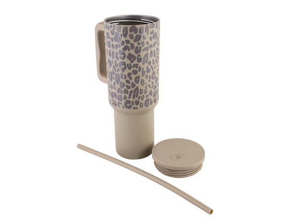 1200ml Leopard Print Travel Mug - Image 6a0c333c15cb38af415f5283