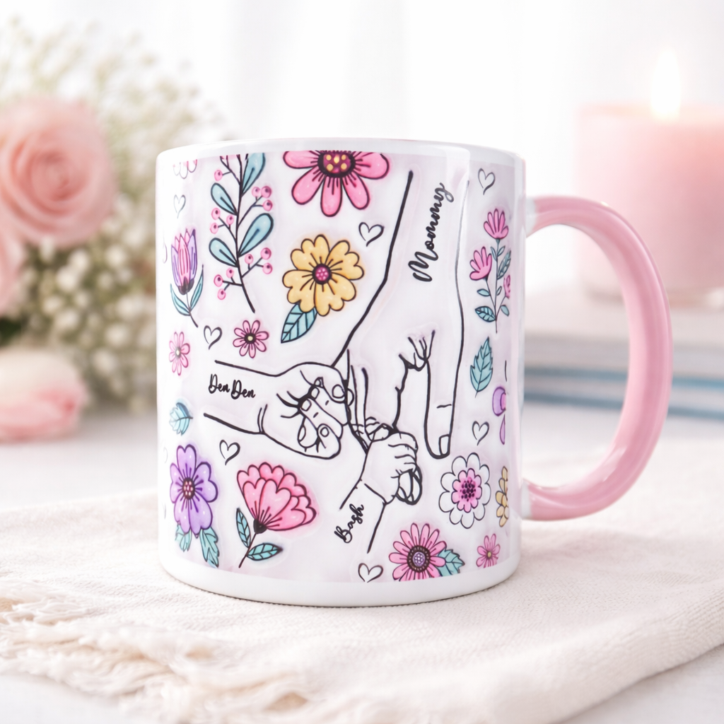 Mother's Day Hands Mug