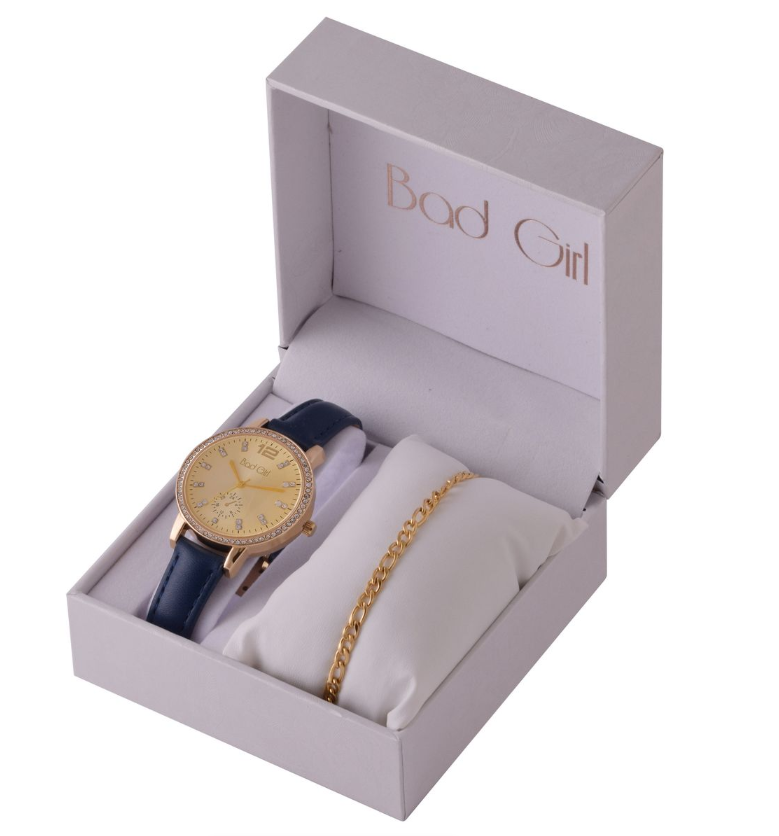 Bad Girl Hustle Watch & Jewellery Set - Image 6a0c377915cb38af415f5388
