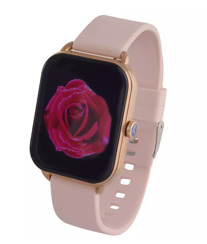 Pink Resin Smart Watch Set - Image 6a0c3b9715cb38af415f5499