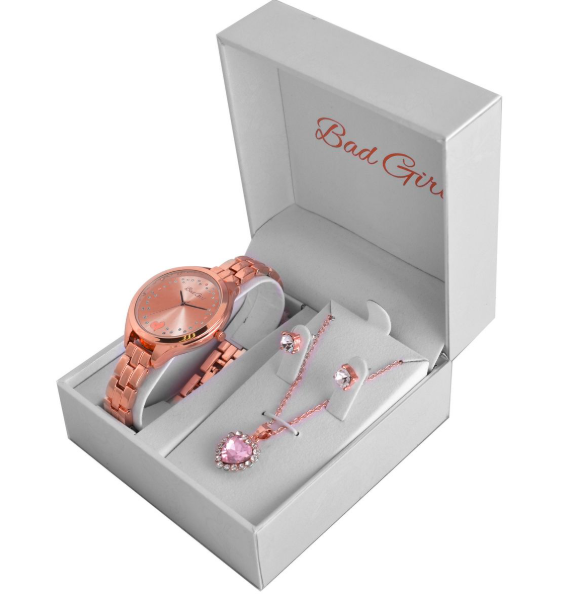 Bad Girl Watch & Jewellery Set - Image 6a0c3c3d15cb38af415f54c3