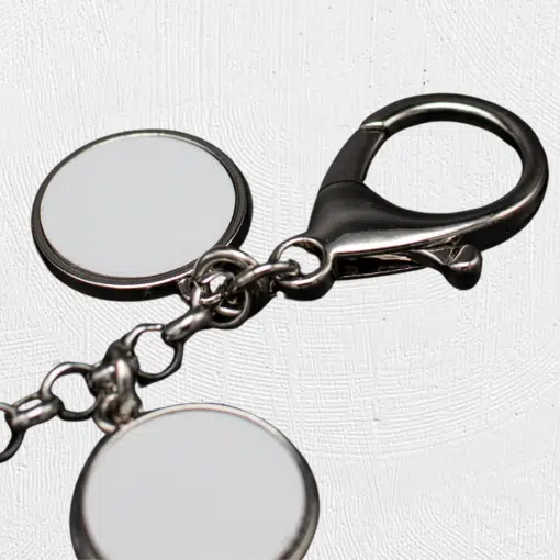 Metal Charm Keyring - Image 6a0c3d6115cb38af415f550a