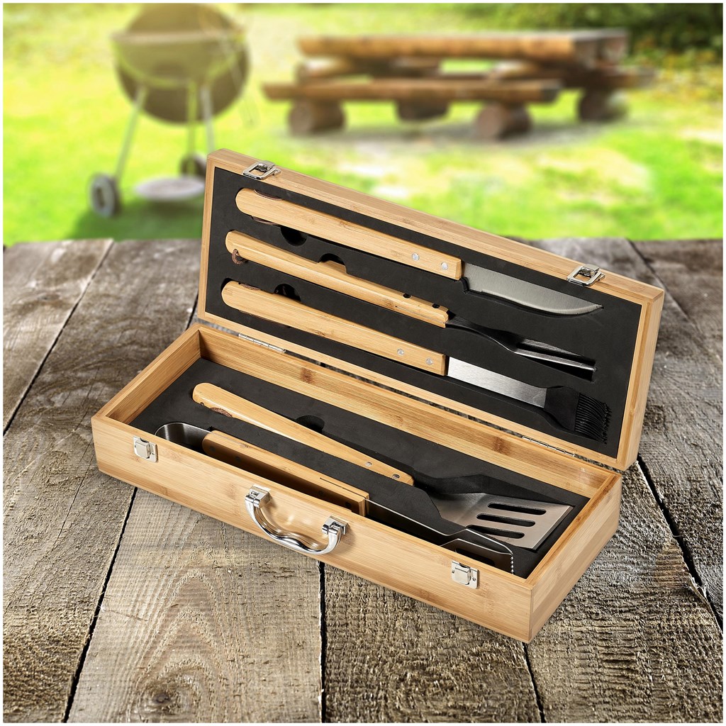 Yakiniku Bamboo 5-Piece Braai Set