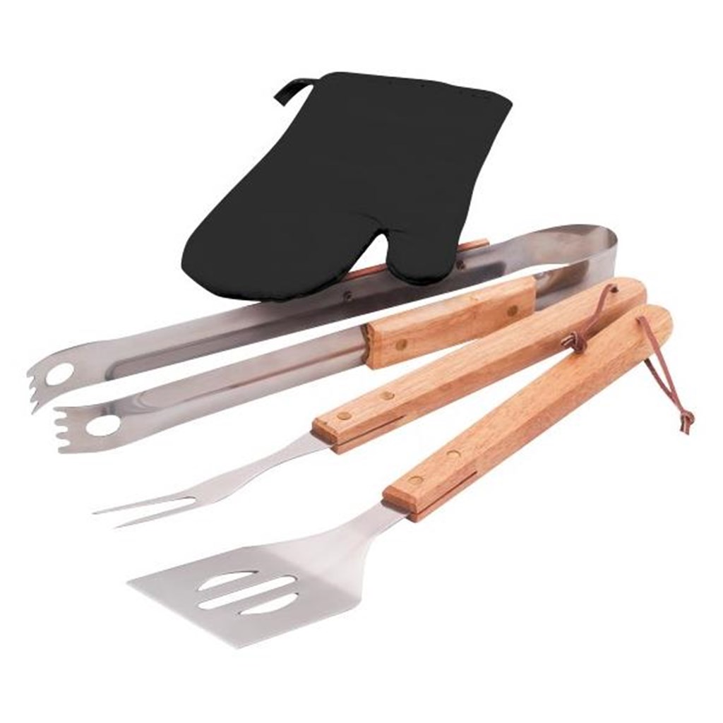 Griller 4-Piece Braai Apron Set - Image 6a0c557415cb38af415f57c4