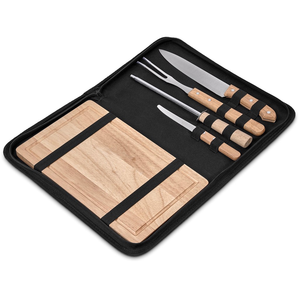 Brenton 5-Piece Braai & Carving Set - Image 6a0c609215cb38af415f581c