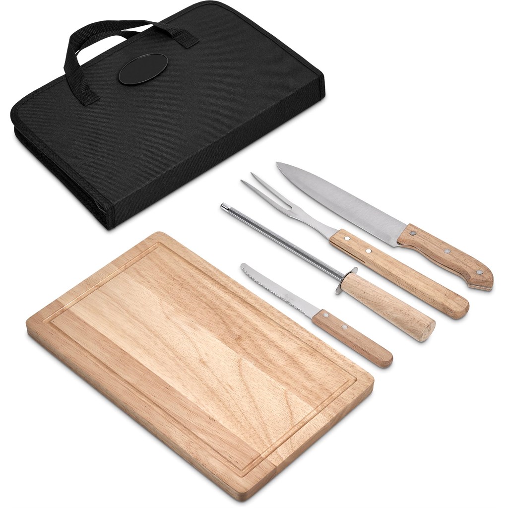 Brenton 5-Piece Braai & Carving Set - Image 6a0c609215cb38af415f581f