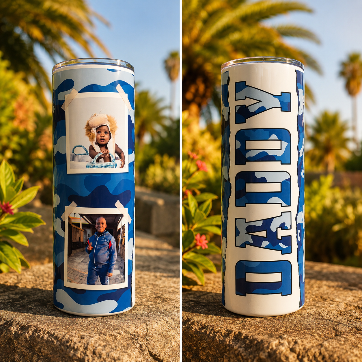 DADDY Stainless Steel Skinny Tumbler